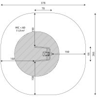 Kuva tuotteen Dippiteline V 1117 turva-alueesta