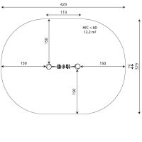 Kuva tuotteen Robinia Geometriset Kuviot VRB 1342 turva-alueesta