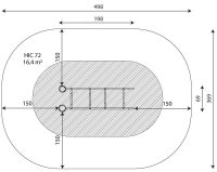 Kuva tuotteen Robinia Punnerrustangot VRB 2301 turva-alueesta v2