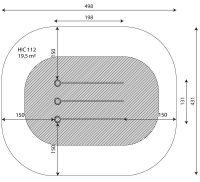 Kuva tuotteen Robinia Tripla Nojapuut VRB 2303 turva-alueesta v2