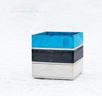 Kuva tuotteesta Piharuukku nelikulmainen kolmivärinen KB10392, Kuva 1