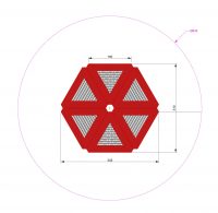 Kuva tuotteen Modulaarinen Trampoliini 3,1 x 3,45 m MP-TZMPPSG-3-6 turva-alueesta
